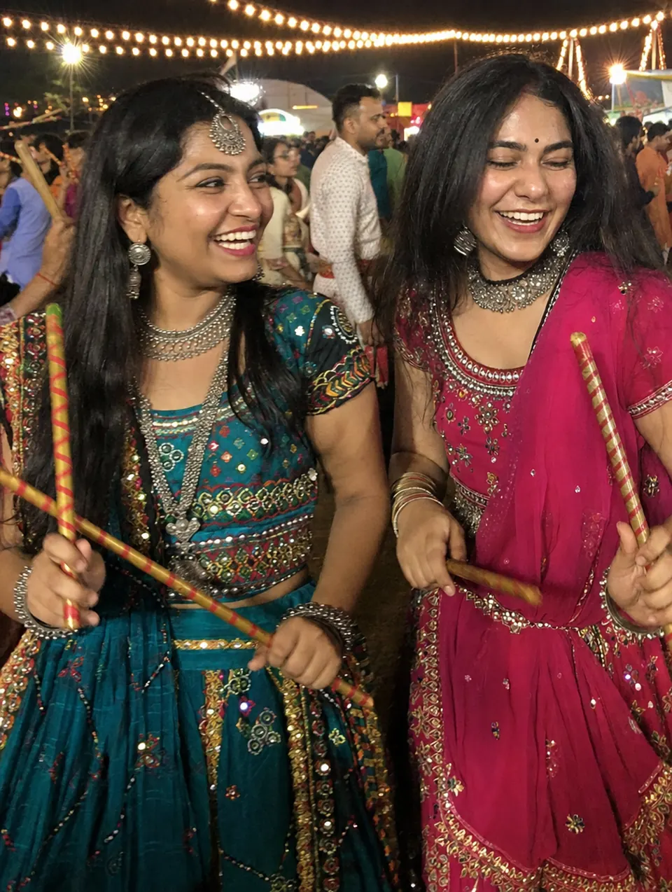 Bring your festive best — illustrative Garba visual